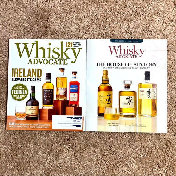 WHISKY ADVOCATE MAGAZINE LOT OF 2 Summer, Fall 2025 Issues For Collectors - Picture 1 of 6